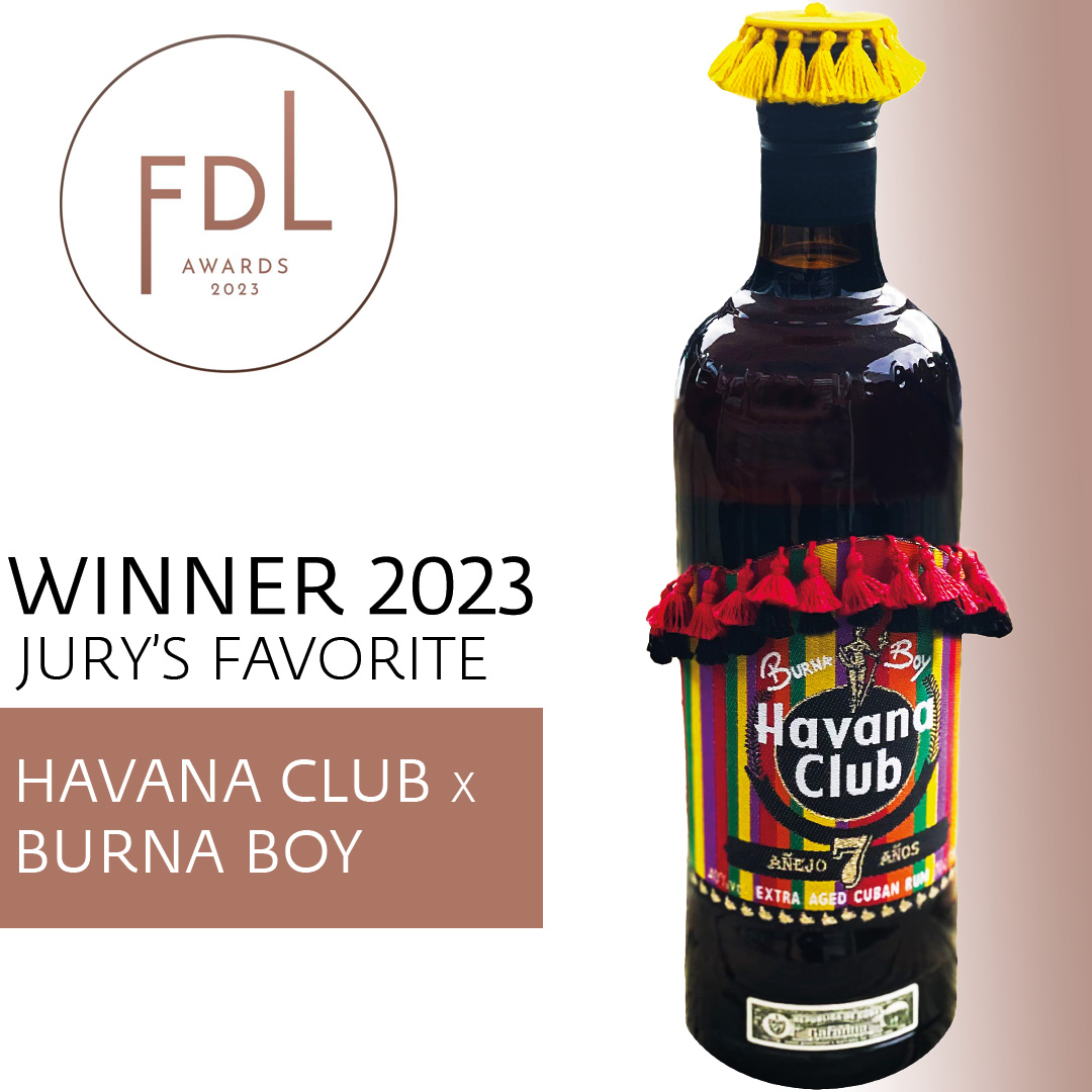 HAVANA CLUB x BURNA BOY lauréat Formes de Luxe 2023