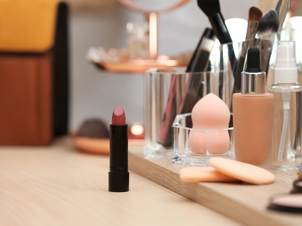 Lipstick decorations