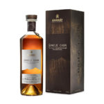 Brandy Single Cask Ararat, sceau zamak, logo injecté, finition or, tour de col cordon de cuir